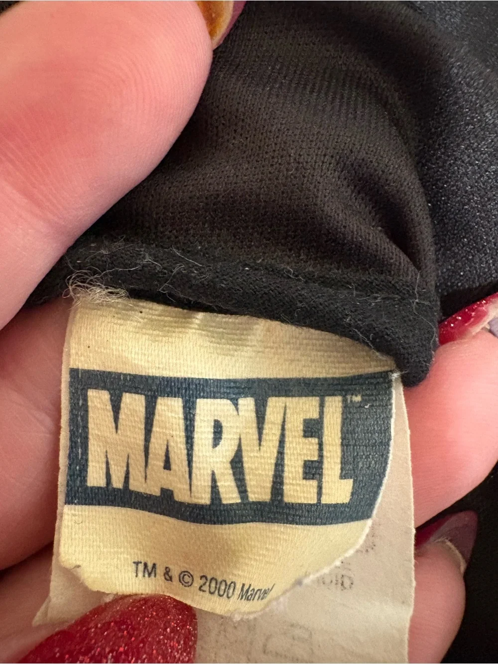 Marvel Black and Gold X-Men Style Hero Costume - Picture 7 of 7